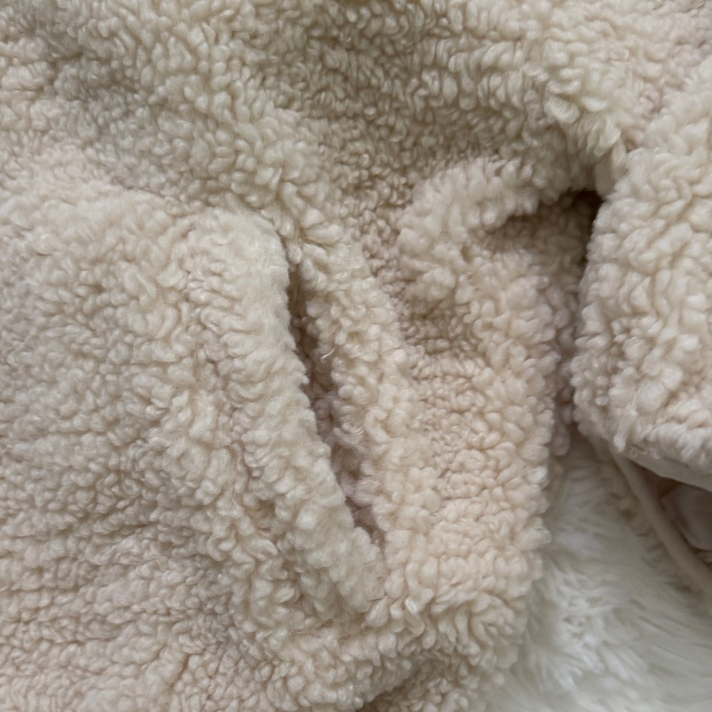 Warm Cream Sherpa Jacket - Picture 6 of 8